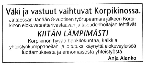 Ilmoitus